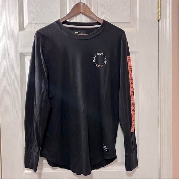 Hollister Tops - Hollister x Khalid Long Sleeve T-Shirt Women's Black Size Medium